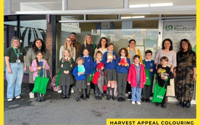 Local Children Bring Colour to LCC Community Trust’s Foodbank
